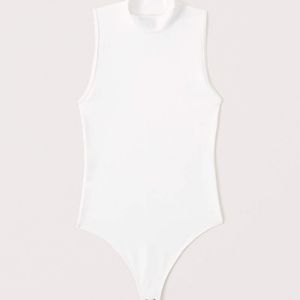 Abercrombie & Fitch seamless mockneck bodysuit xs